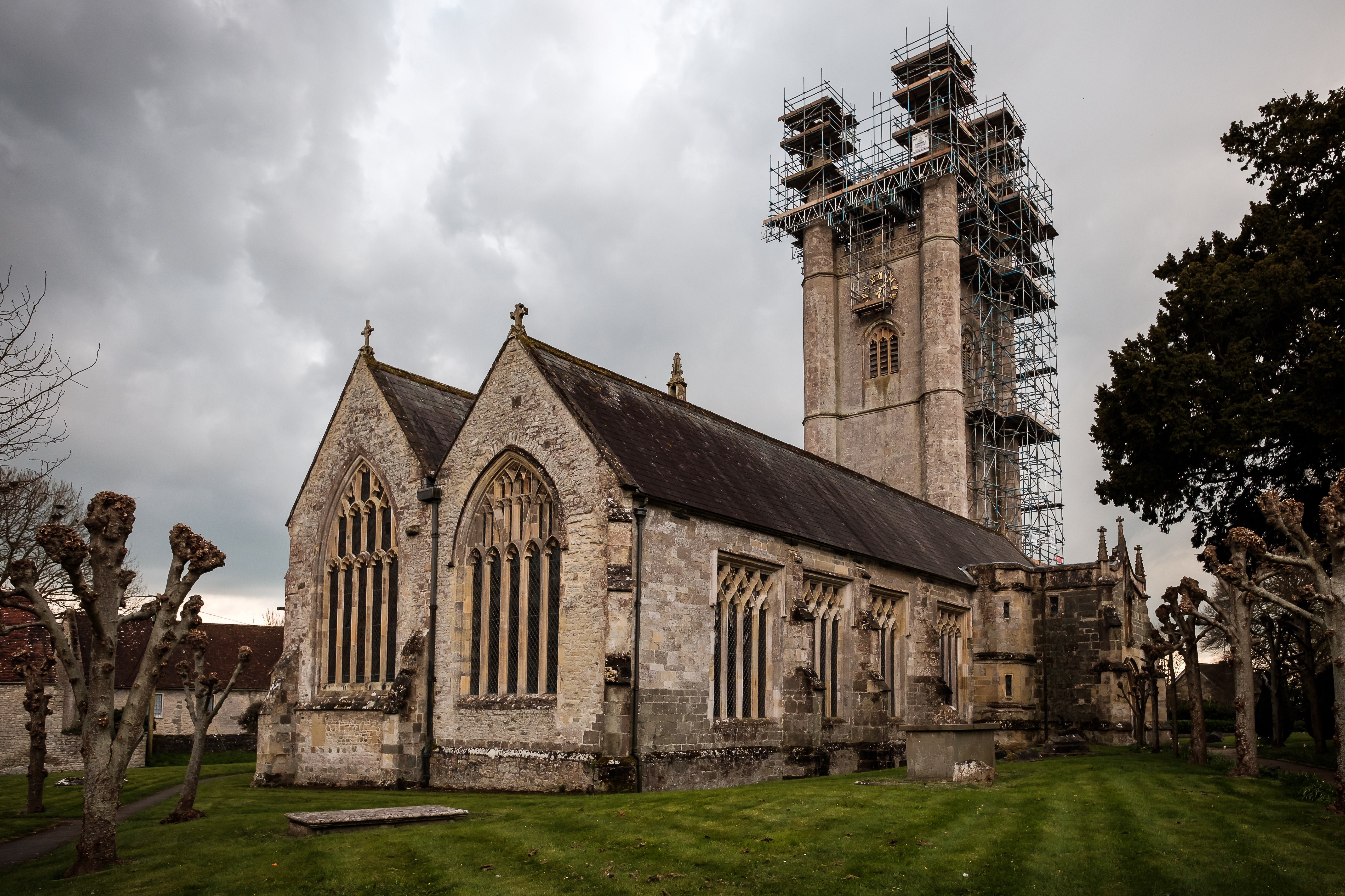 Repairs to Pinnacles at St Michael's Church, Mere