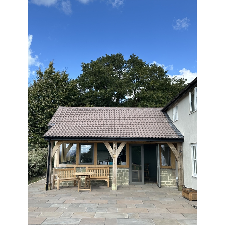 Easton Cole Rutter Proctor Watts Cole Rutter - Oak Framed Extension, Dorset